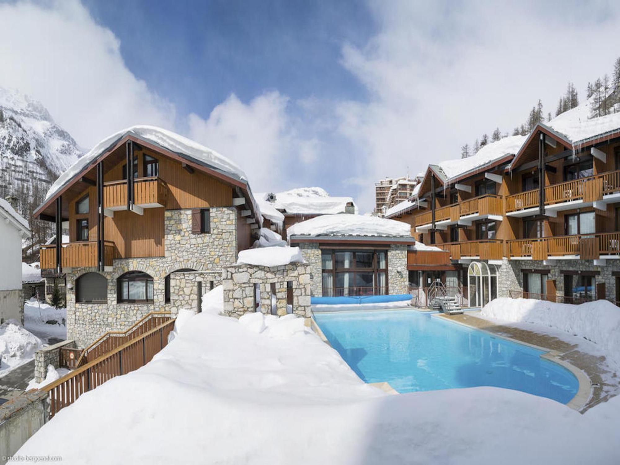 Residence & Spa Les Chalets De Solaise Val-dʼIsère Exterior foto